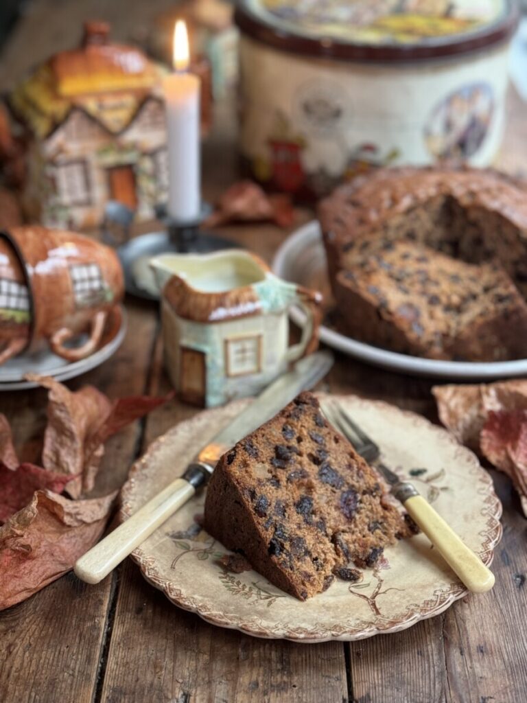 Winter Fruit Cake with Port