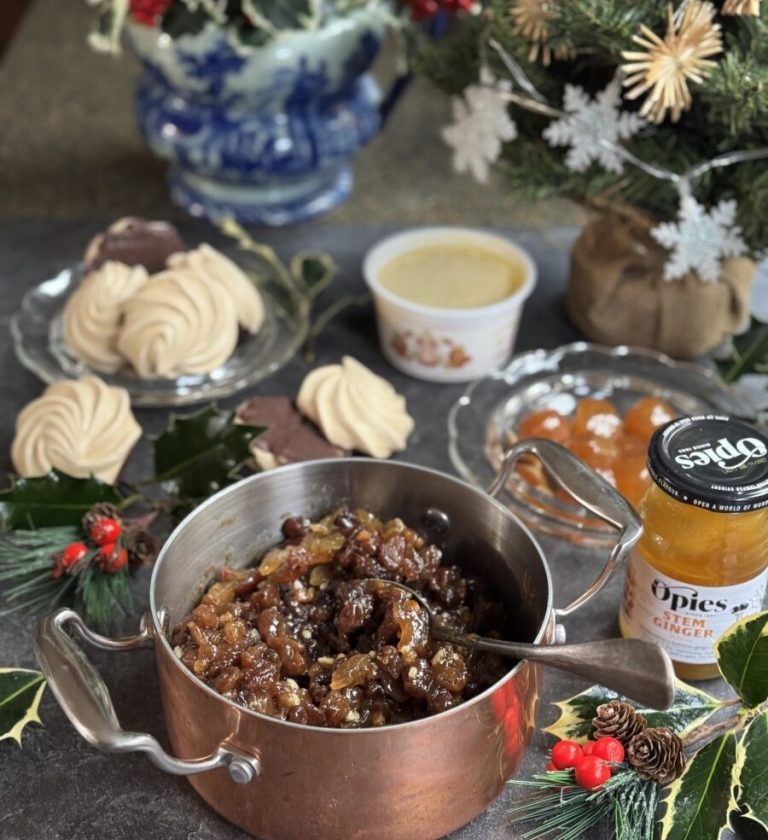 Easy Stem Ginger & Rum Mincemeat