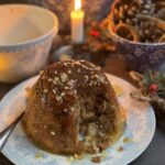 Sticky Toffee Date & Pecan Christmas Pudding