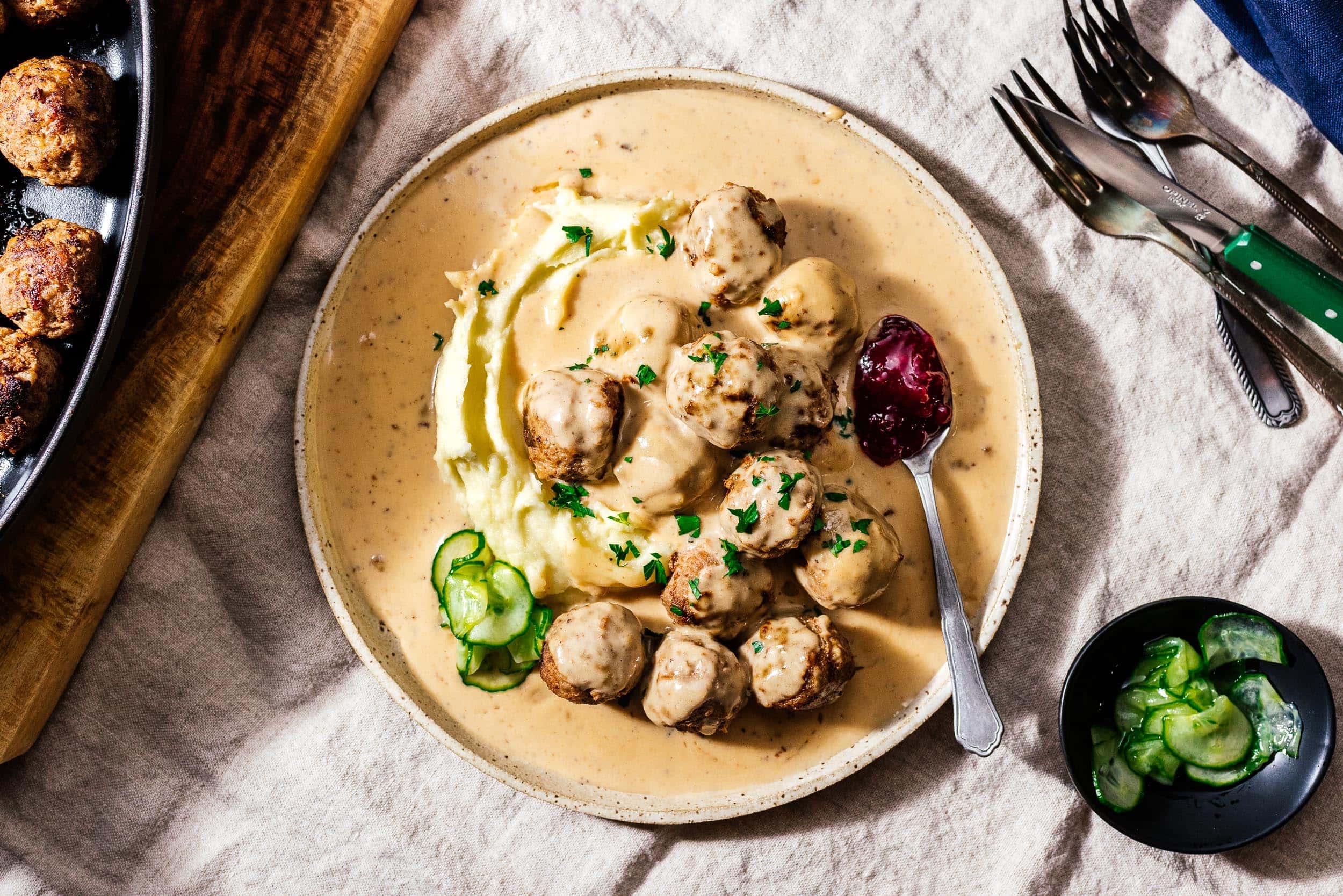 Swedish Meatballs Recipe | www.iamafoodblog.com