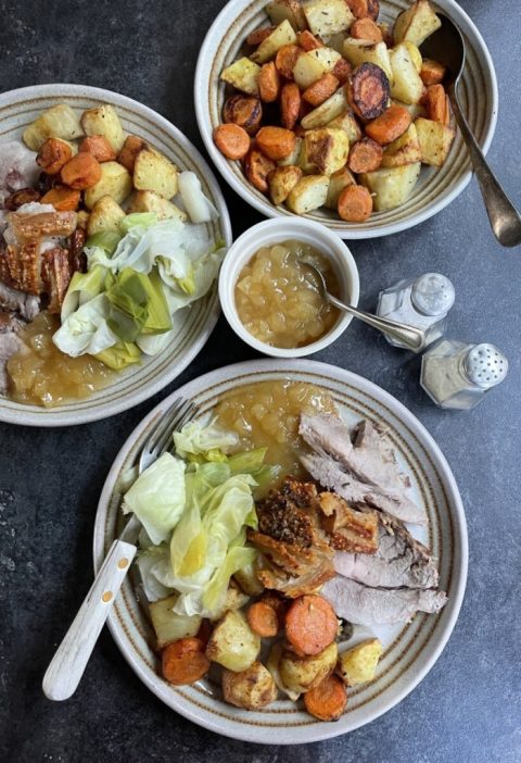 Air Fryer Roast Pork and Crackling