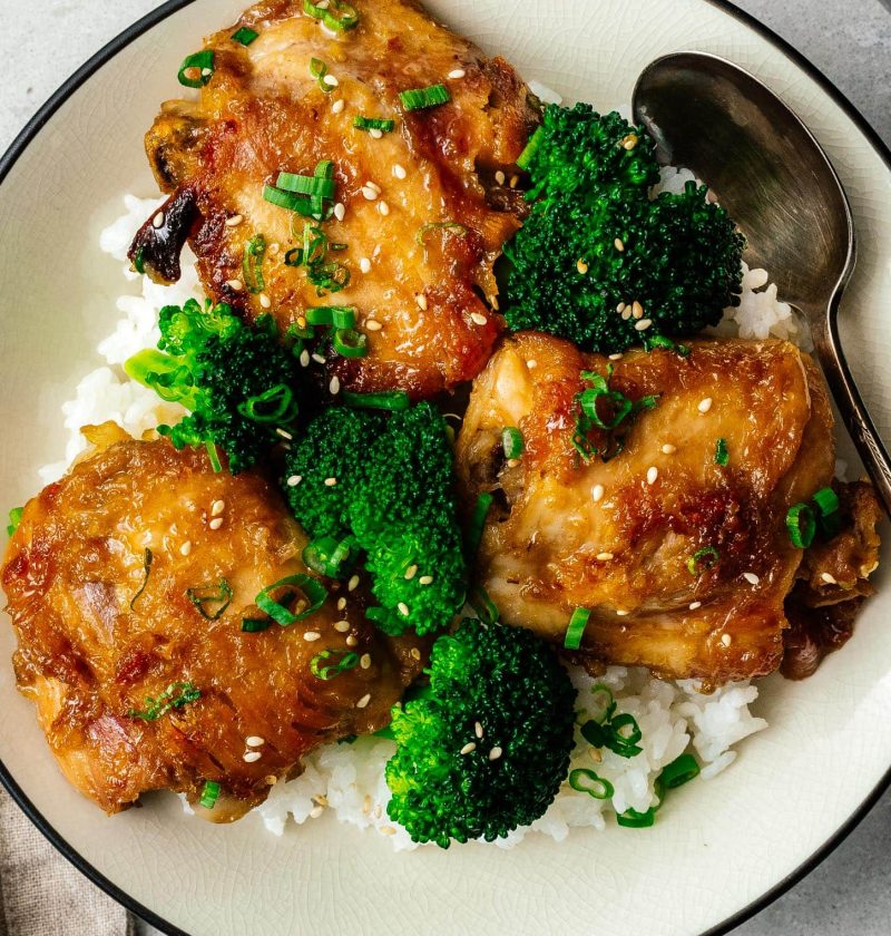 5 Ingredient Honey Garlic Chicken