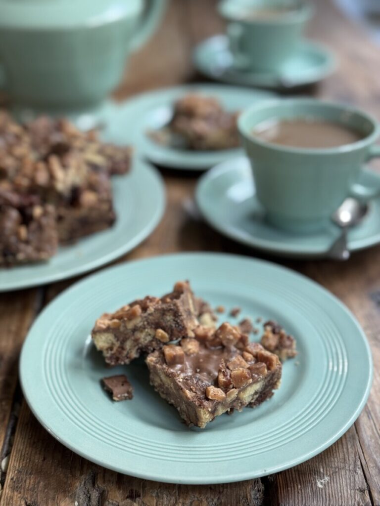 "Nutty Slack" Vintage Chocolate Biscuit Cake
