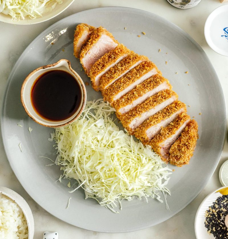 Easy Oven Baked Pork Tonkatsu