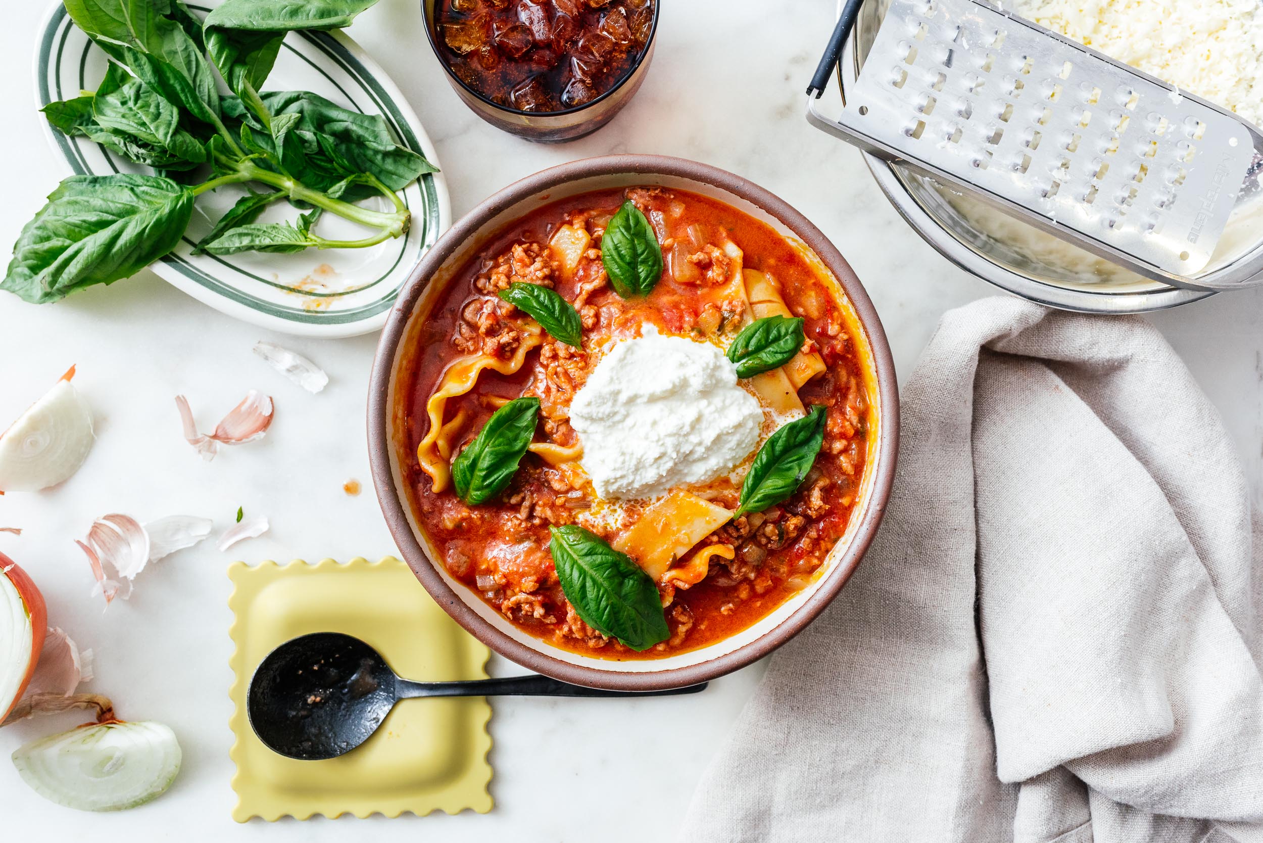lasagna soup | www.iamafoodblog.com
