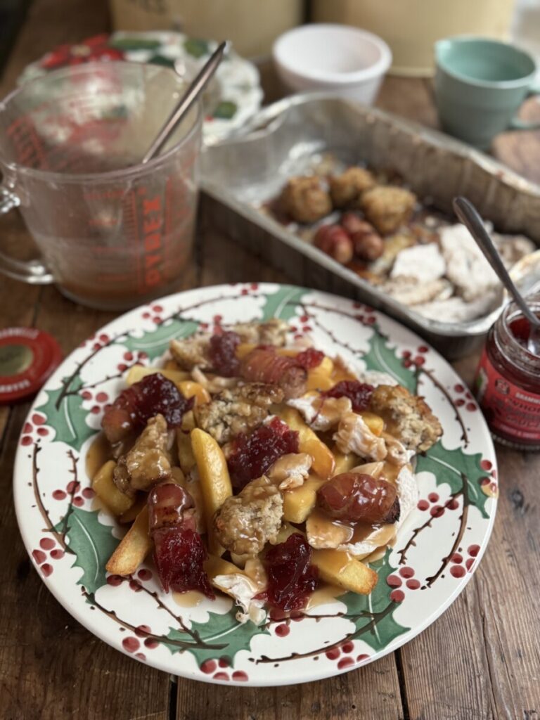 Loaded Festive Christmas Dinner Chips (Fries)