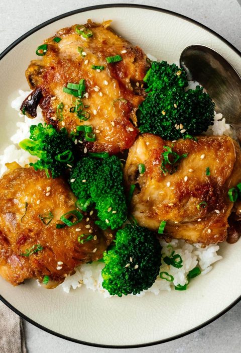 5 Ingredient Honey Garlic Chicken
