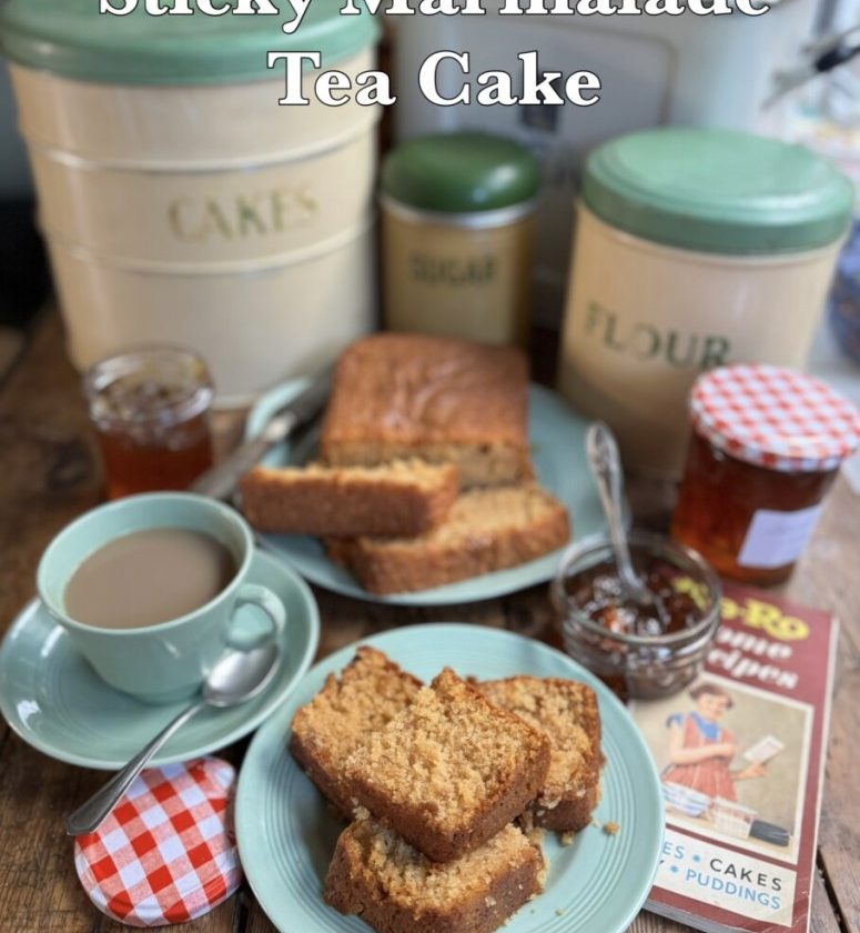 Sticky Marmalade Tea Loaf