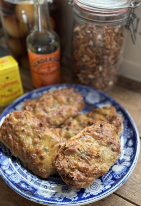 Stilton & Walnut Rarebit (Air Fryer & Grill)