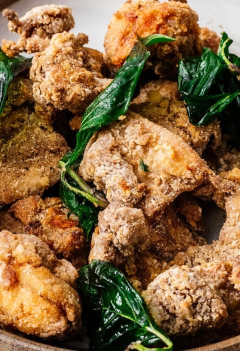 Easy Taiwanese Popcorn Chicken – air fried or baked