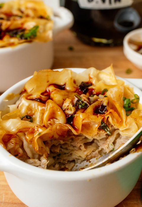 Viral Pork Dumpling Lasagna Recipe