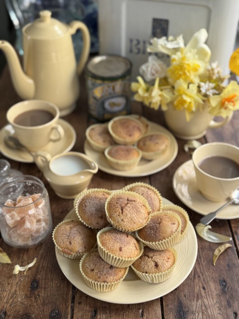 Afternoon Tea Cakes with Golden Syrup