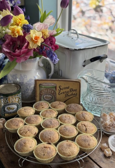 Afternoon Tea Cakes with Golden Syrup