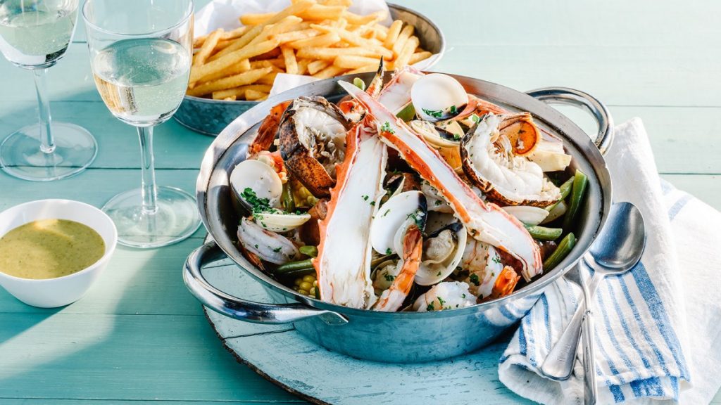 Lobster at Steamer's Seafood