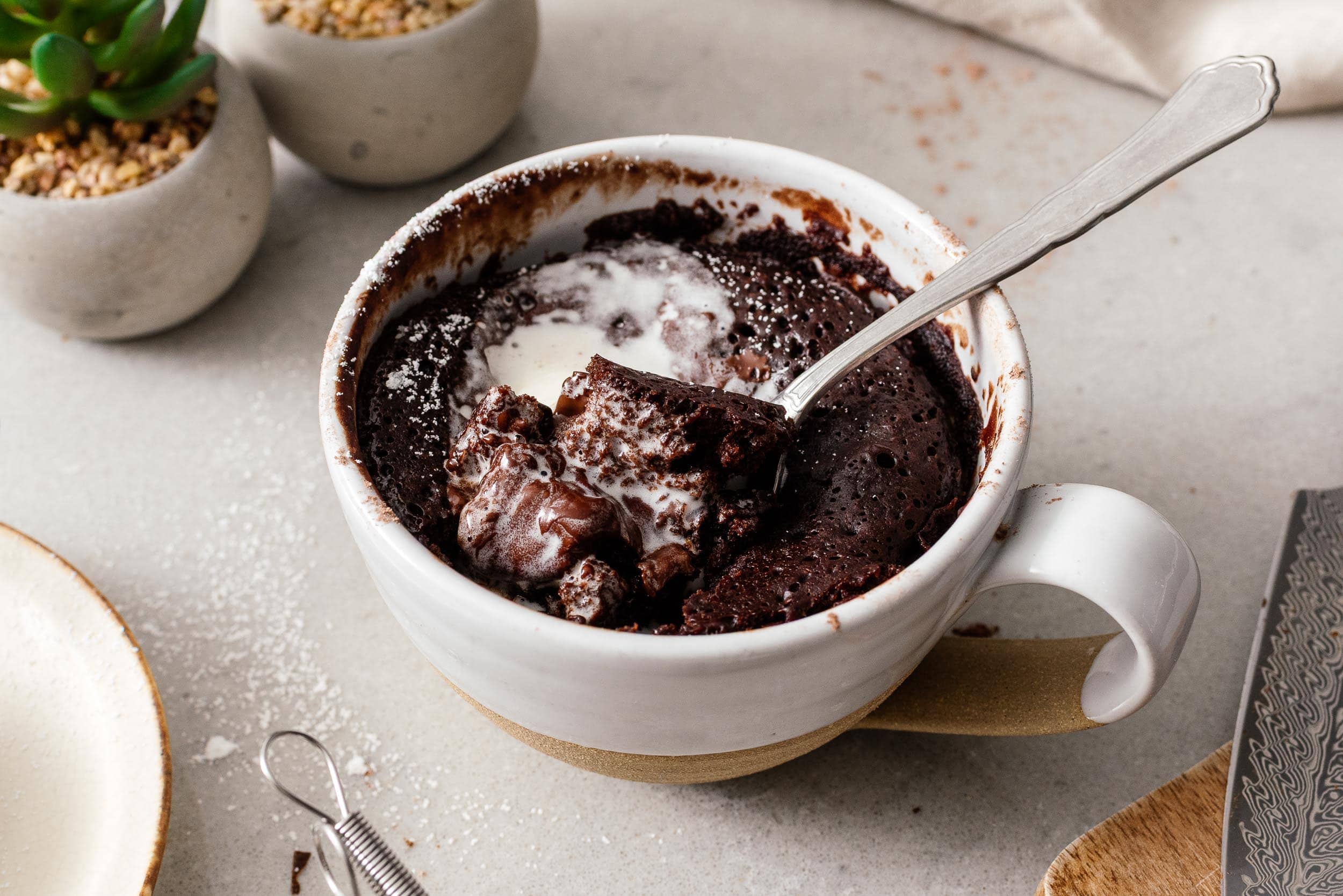 mug cake | www.iamafoodblog.com