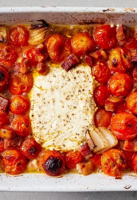 Tiktok Baked Feta Pasta