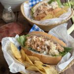 British Seaside Fresh Crab Salad Roll