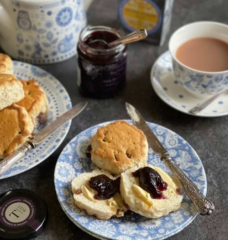 Earl Grey Fruit Scones