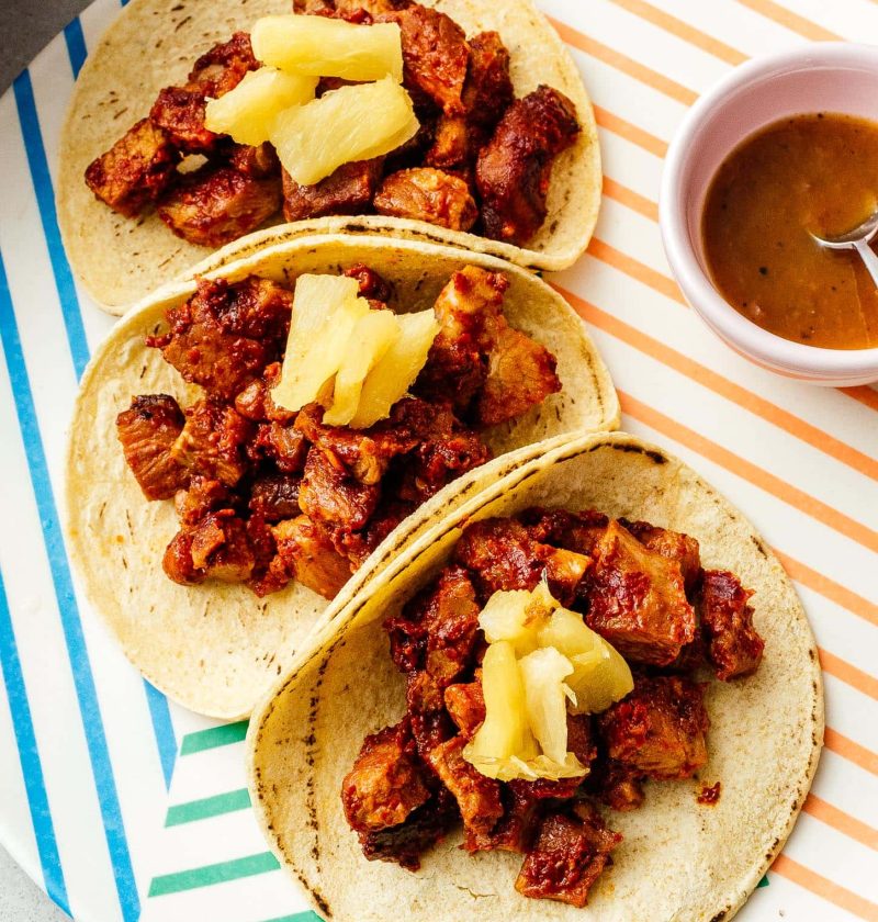 Easy 7 Ingredient Homemade Al Pastor
