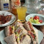 Cricket Tea BLT Sandwiches