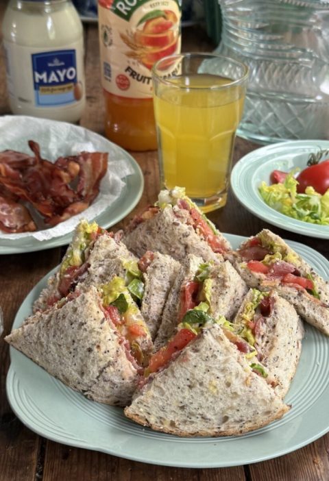 Cricket Tea BLT Sandwiches