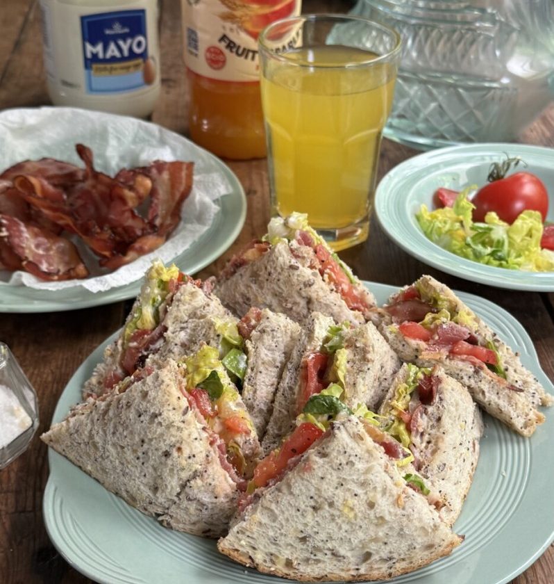 Cricket Tea BLT Sandwiches