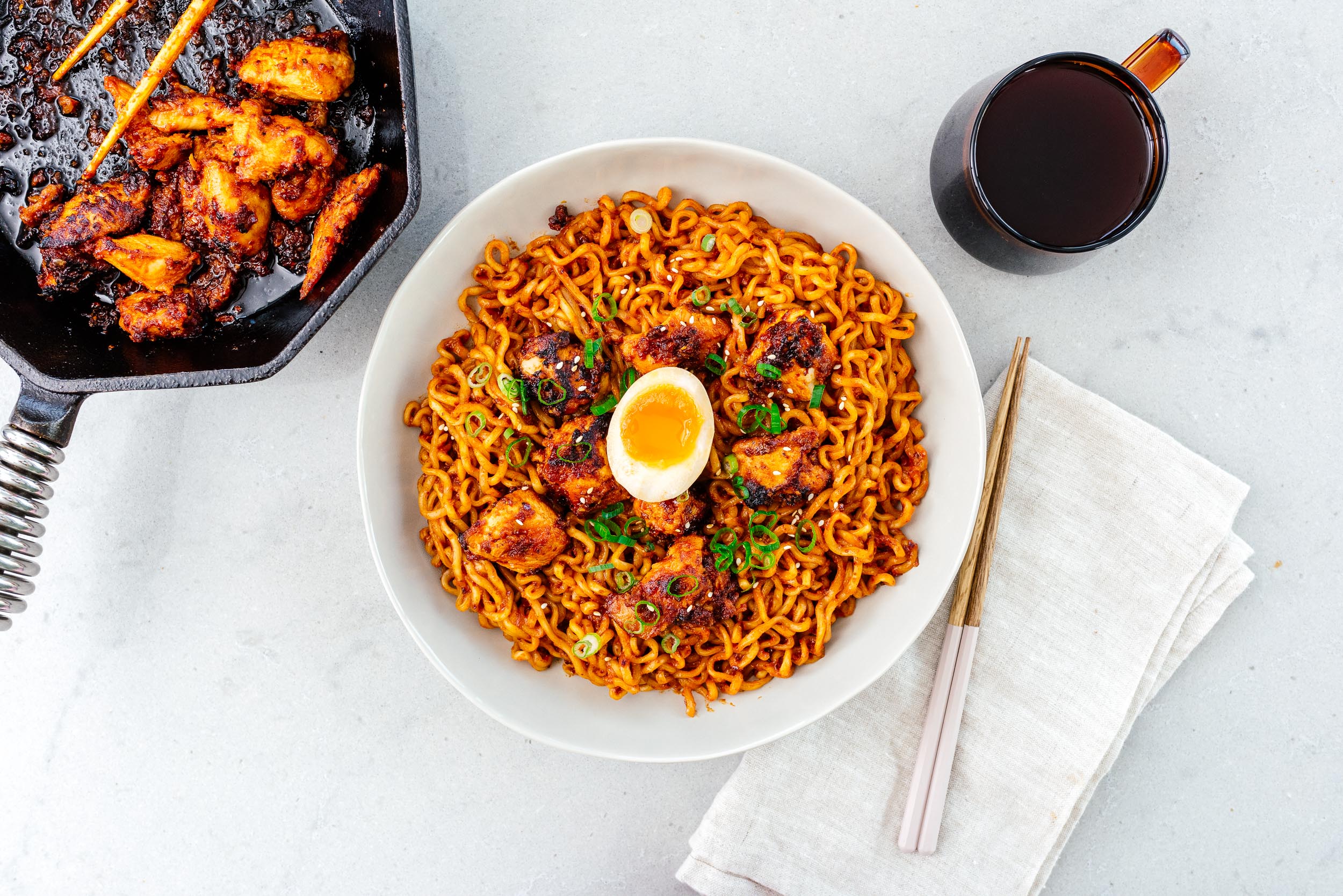 buldak noodles | www.iamafoodblog.com