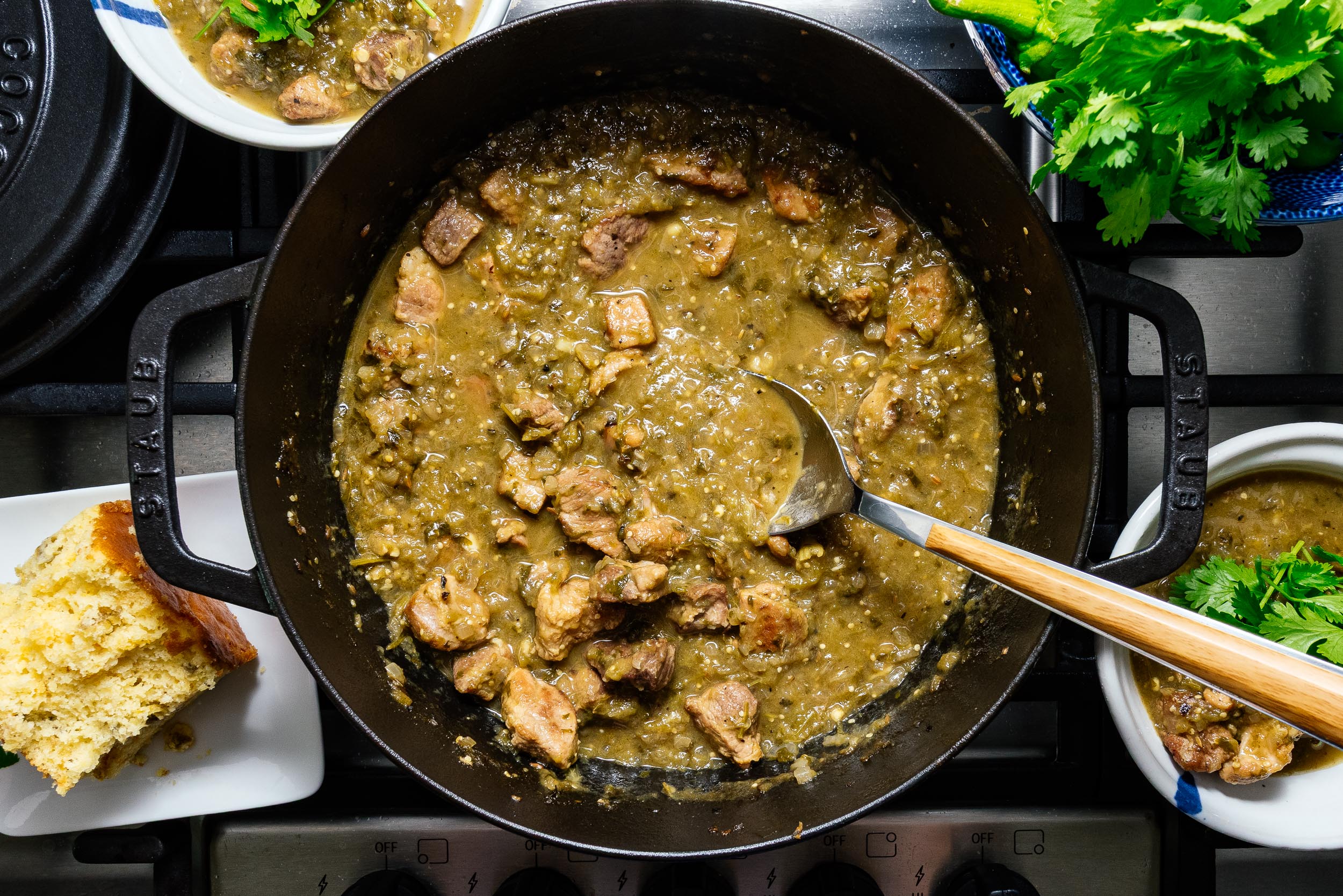 Hatch Chile Verde Recipe | www.iamafoodblog.com