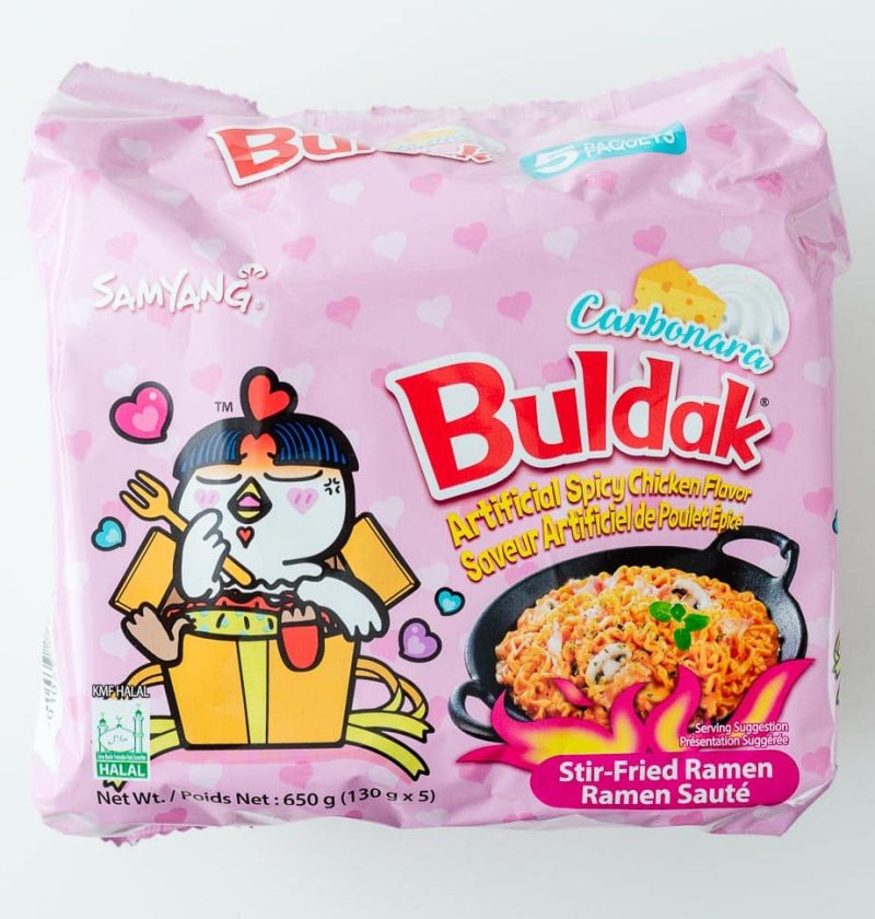 Buldak Carbonara