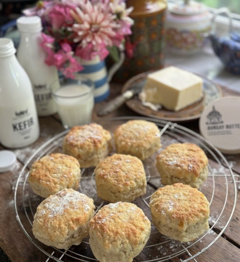 Very Cheesy Scones with Kefir