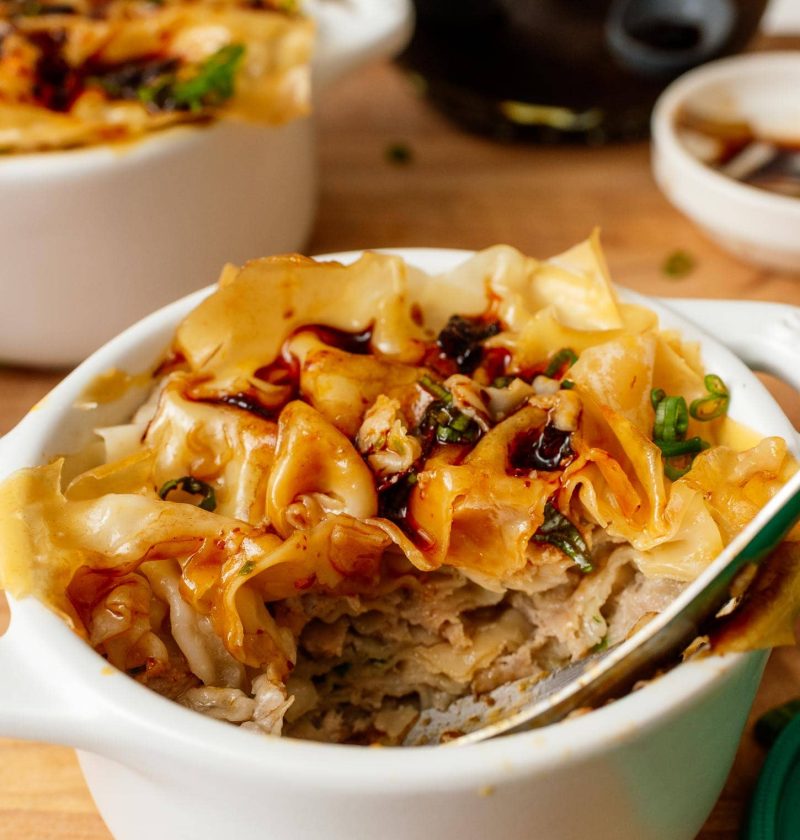 Viral Pork Dumpling Lasagna Recipe
