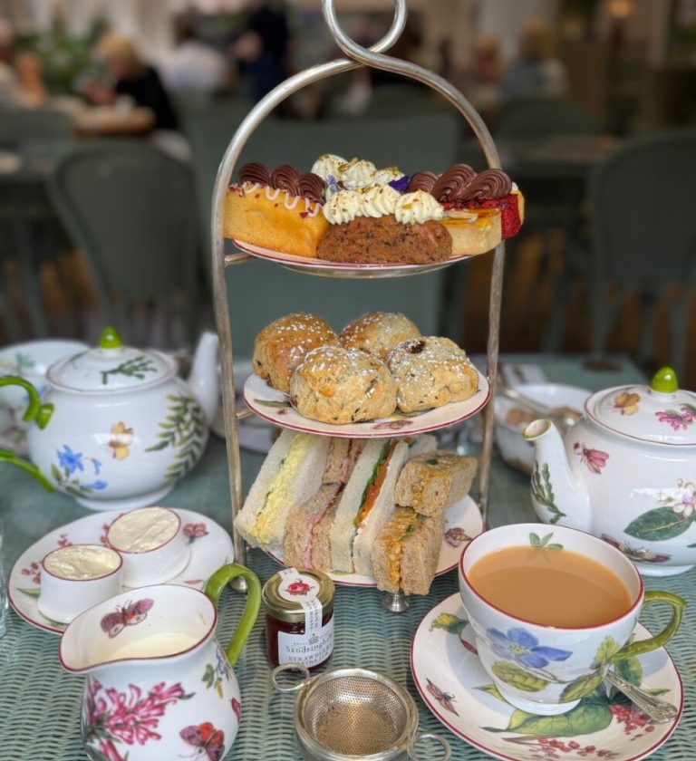 Afternoon Tea at The Sandringham Courtyard Restaurant