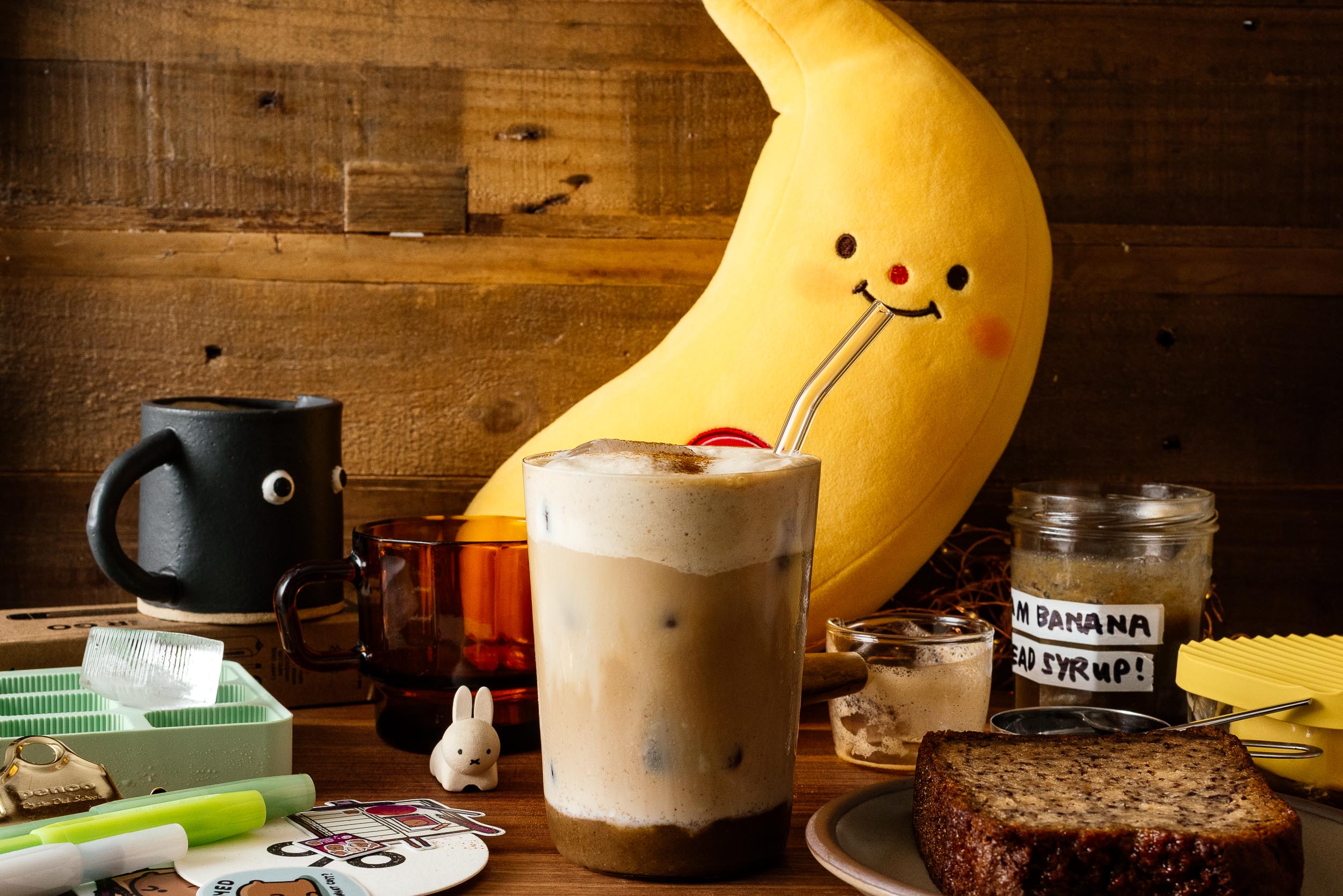 banana bread latte