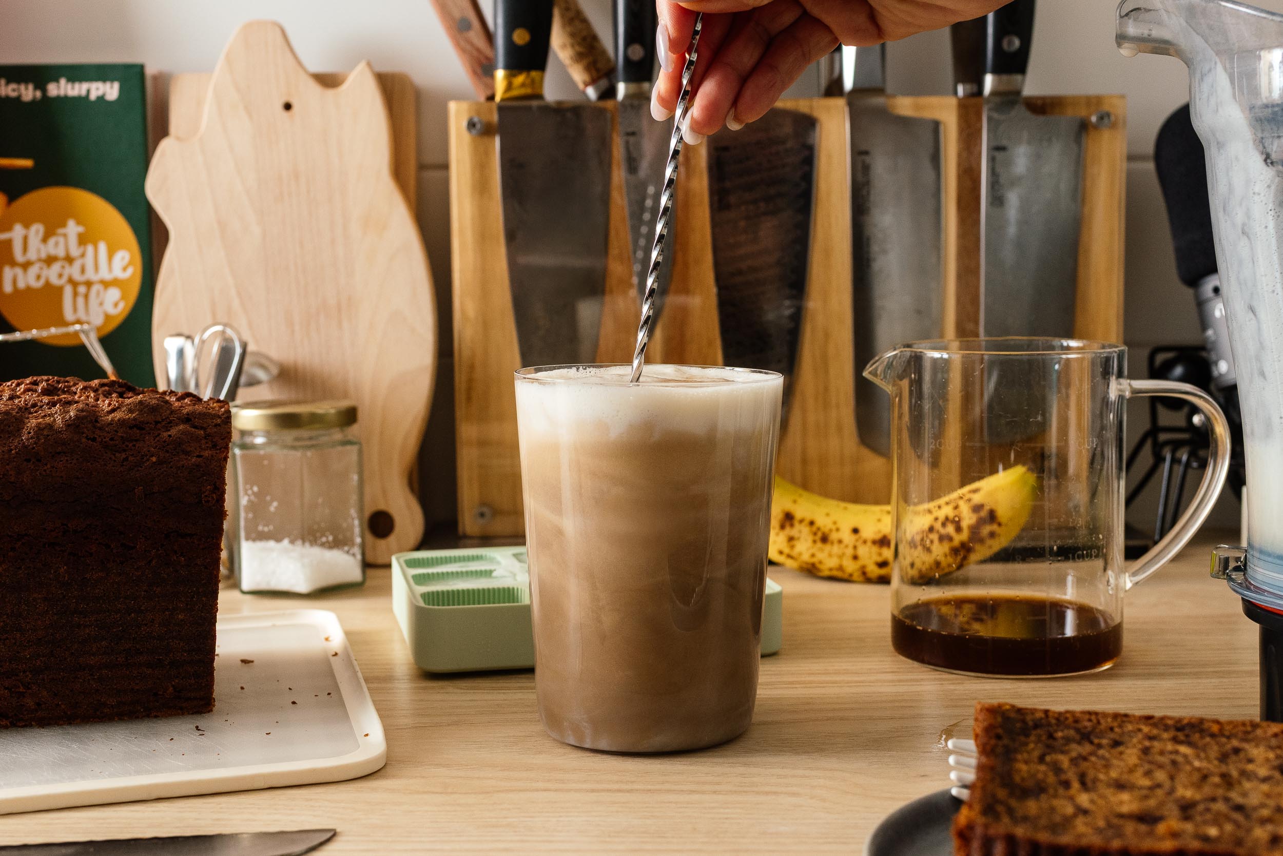 banana coffee recipe | www.iamafoodblog.com