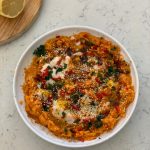 Broccoli la aburi cu chilli, usturoi, capere