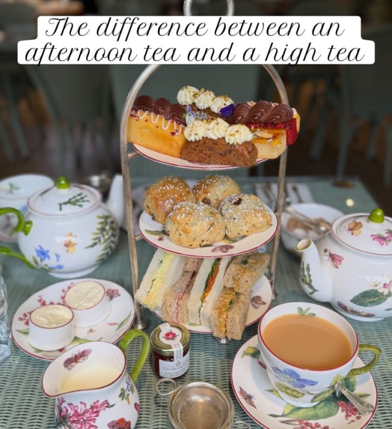The Difference between Afternoon Tea and High Tea