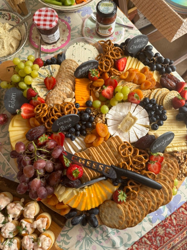 Cheese platter for Brunch
