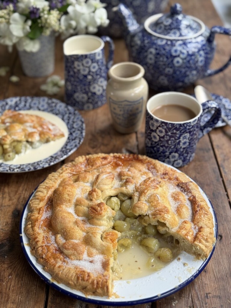 Northumberland Gooseberry Plate Pie
