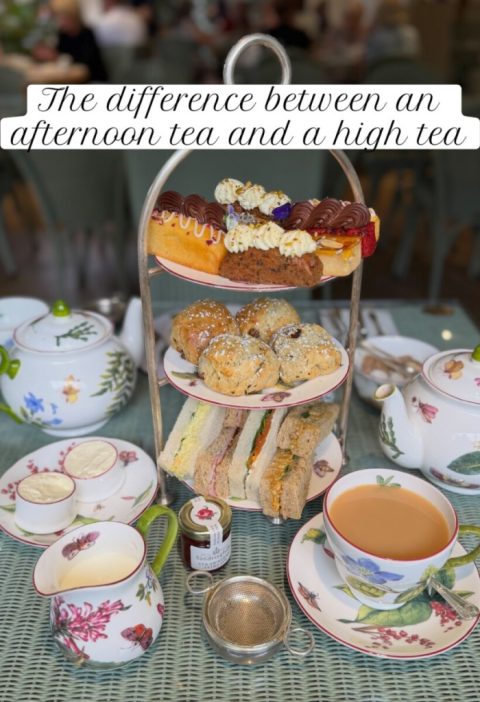 The Difference between Afternoon Tea and High Tea