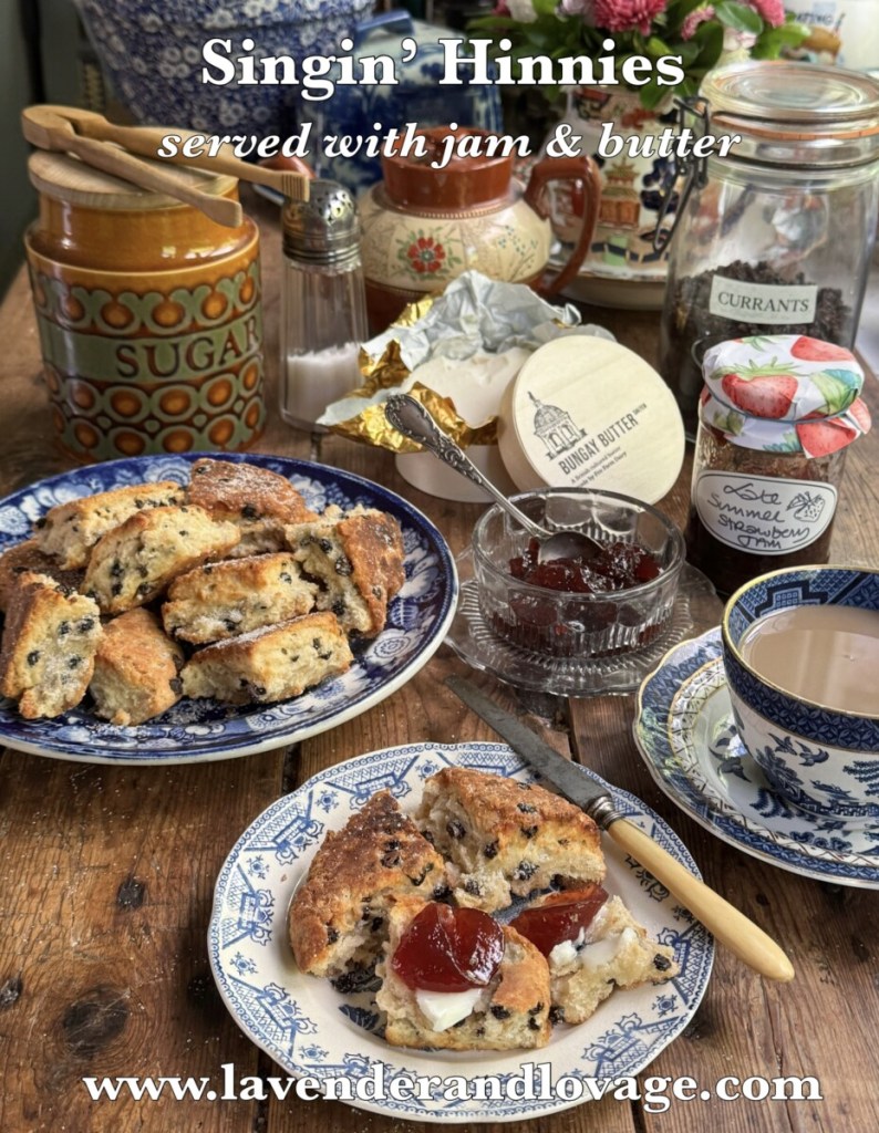 Traditional Singin' Hinnies (Griddle Cakes) - This recipe is very close to my heart, it's my grandmother’s recipe for Singin’ Hinnies - a North East griddle cake-cum-scone with currants.