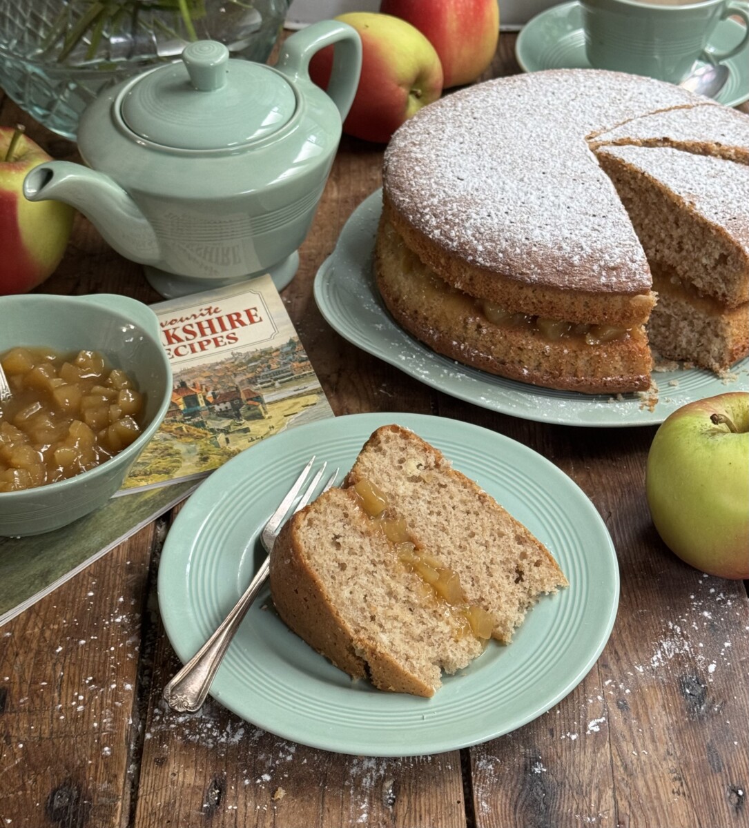 Yorkshire Coble Cake (Spiced Apple Cake)